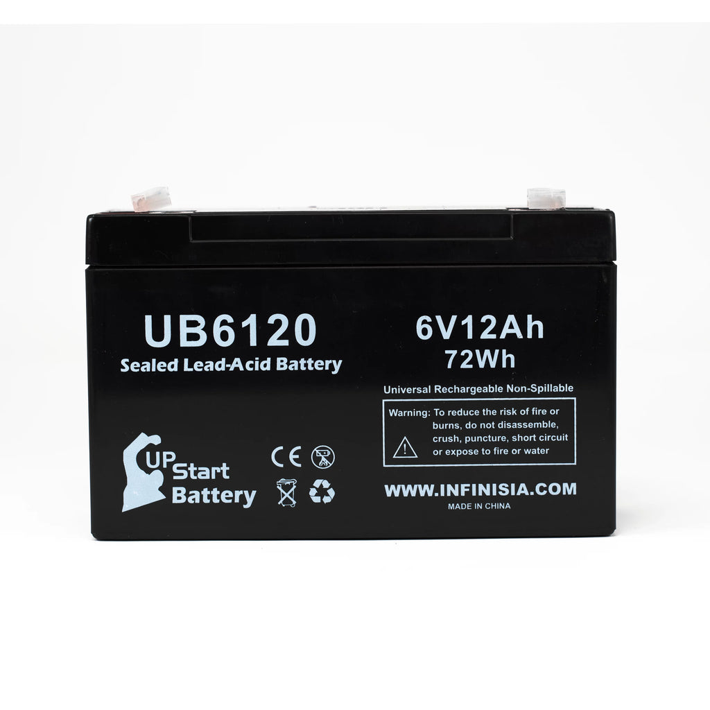 6V 12Ah Sealed Lead Acid Battery P536780