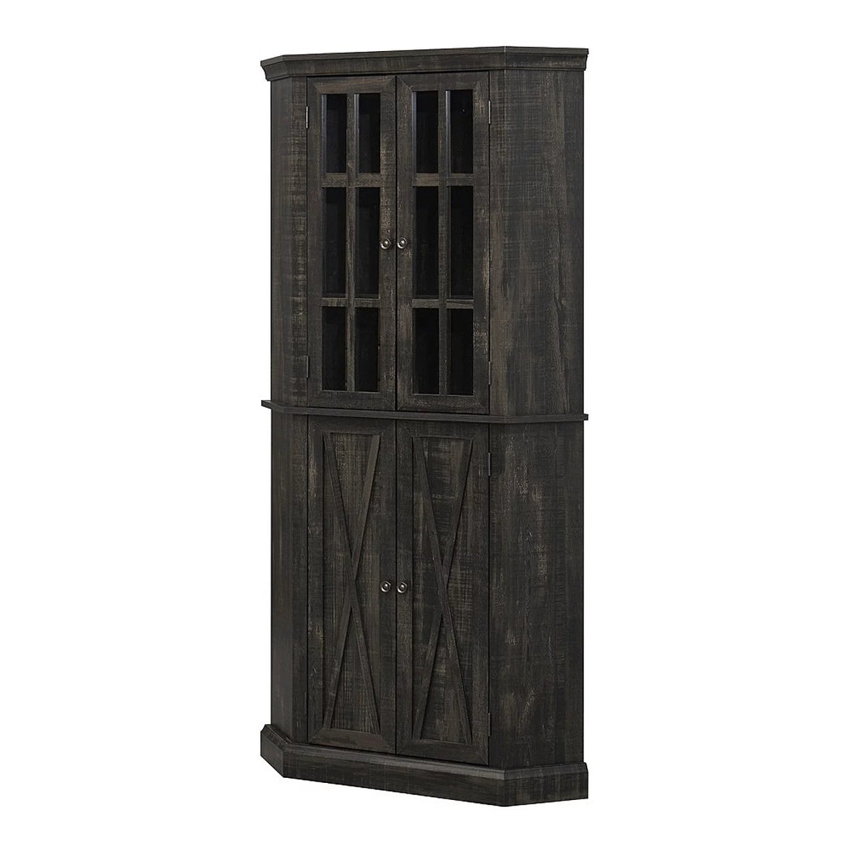 Charcoal Corner Cabinet C194
