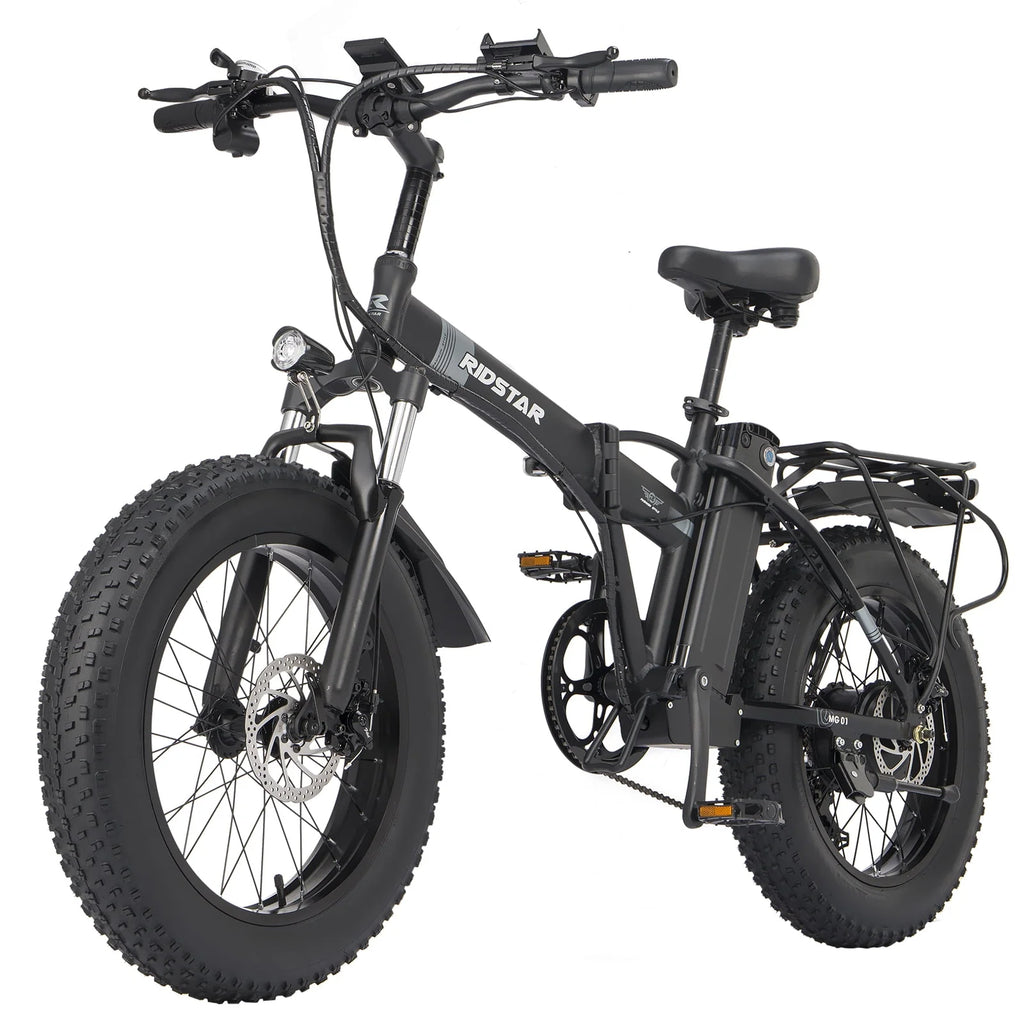 20 Fat Tire 750W 48V 14AH Foldable Electric Bike V12184