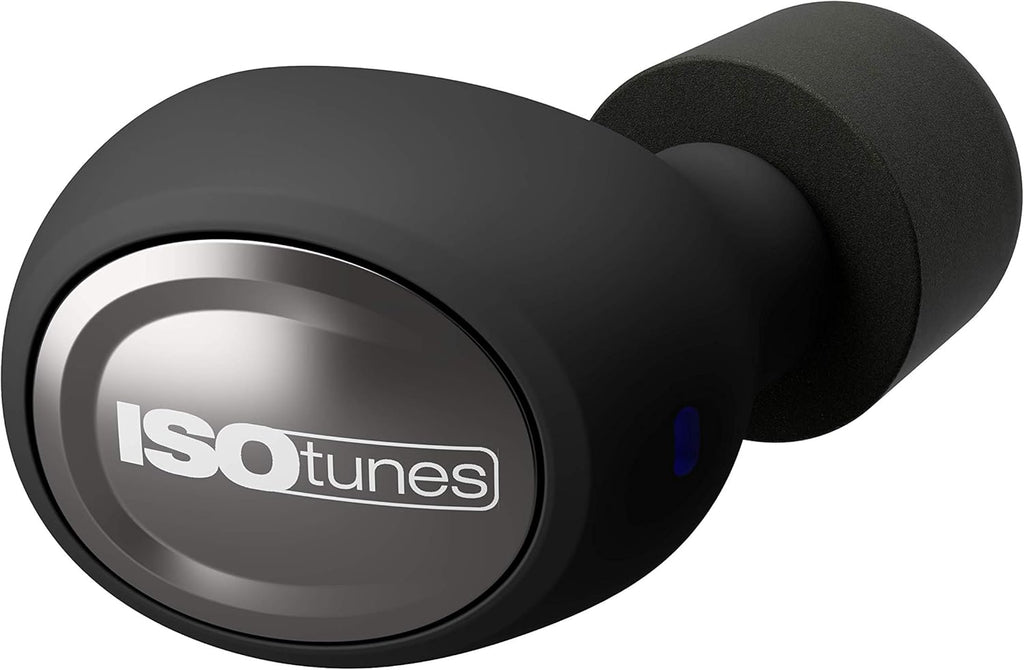 True Wireless Earplug Earbuds 22 dB Noise Reduction Bluetooth Hearing Protector Matte Black G298420