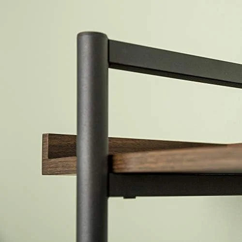 68 Inch Wood Metal Bookcase V238