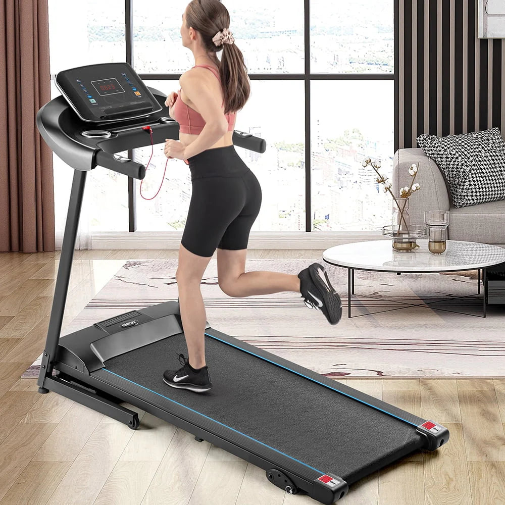Compact Electric Folding 2.5HP Treadmill with Incline E907489
