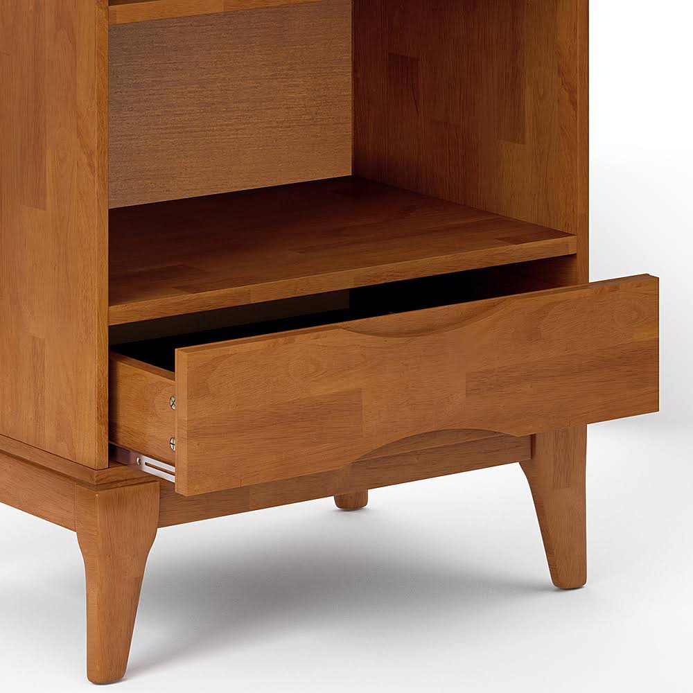 Solid Hardwood 60 in. x 24 in. Bookcase with Storage R95048