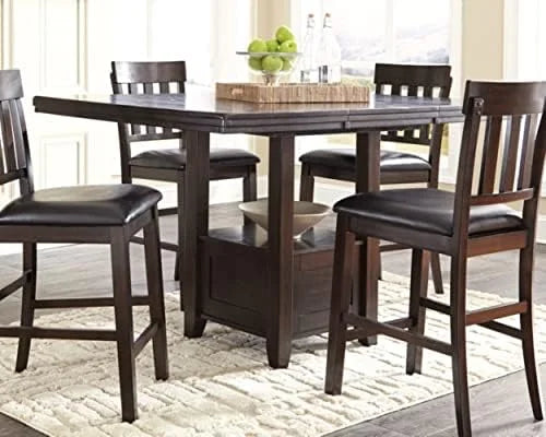 Dark Brown 36" Counter Height Dining Extension Table D23107