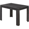 Black Rectangular Laminate Dining Table H813
