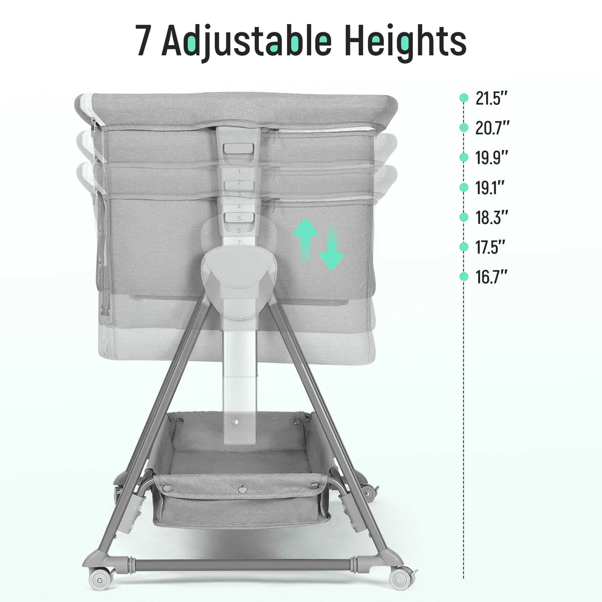 Bassinet with Storage Basket N121956