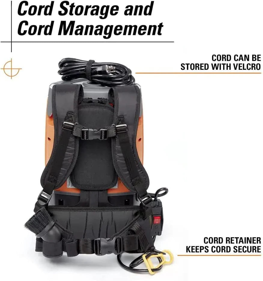6 Qt. Backpack Vacuum Cleaner with Filters G346