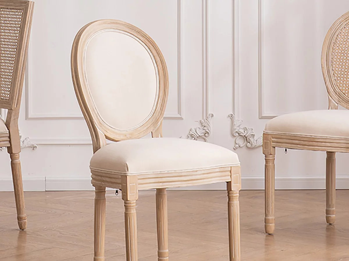 Dining Chairs Set of 2 Solid Wood Frame G3803
