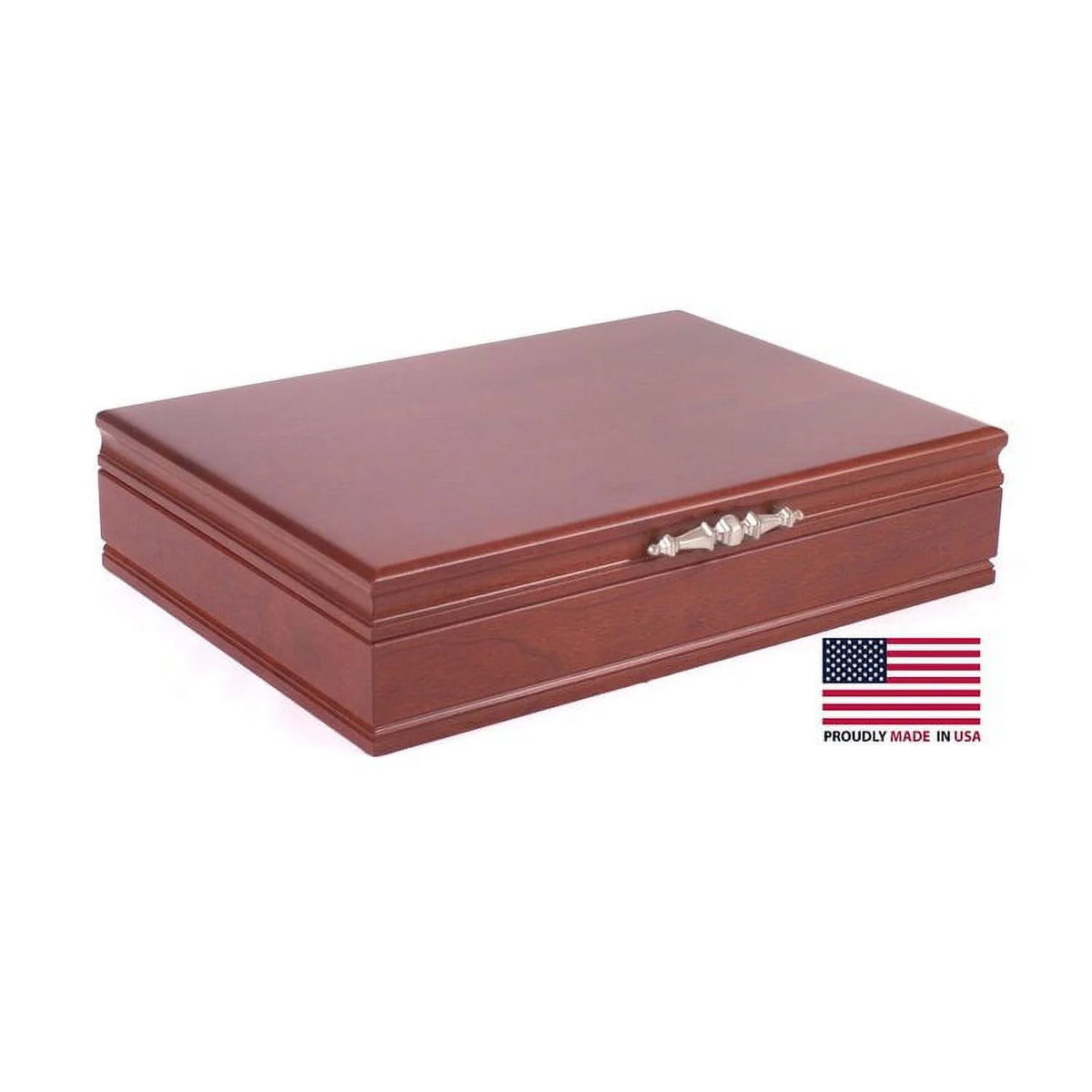 Solid American Cherry Hardwood Flatware Chest R5101