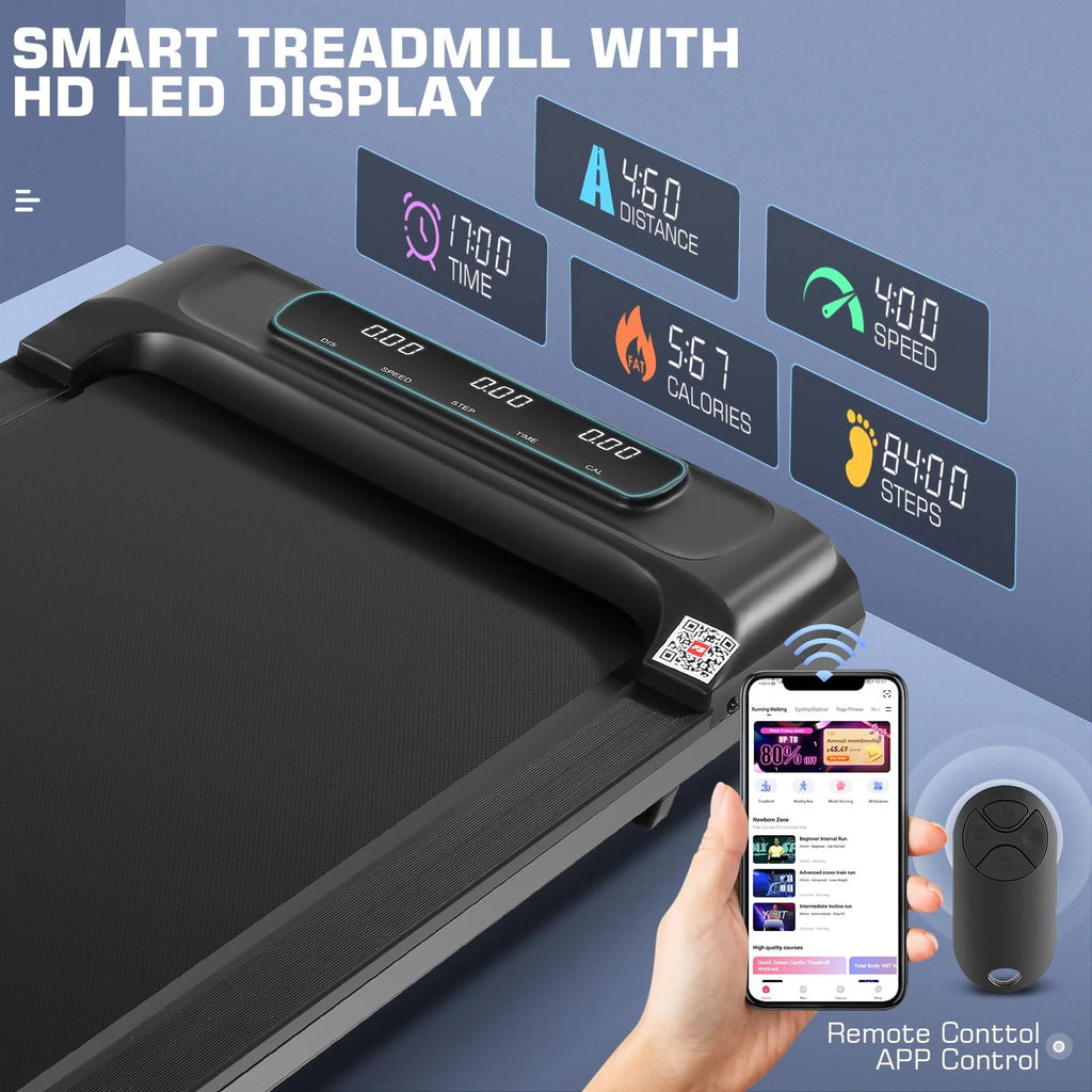Walking Pad Treadmill with Remote Control U562848