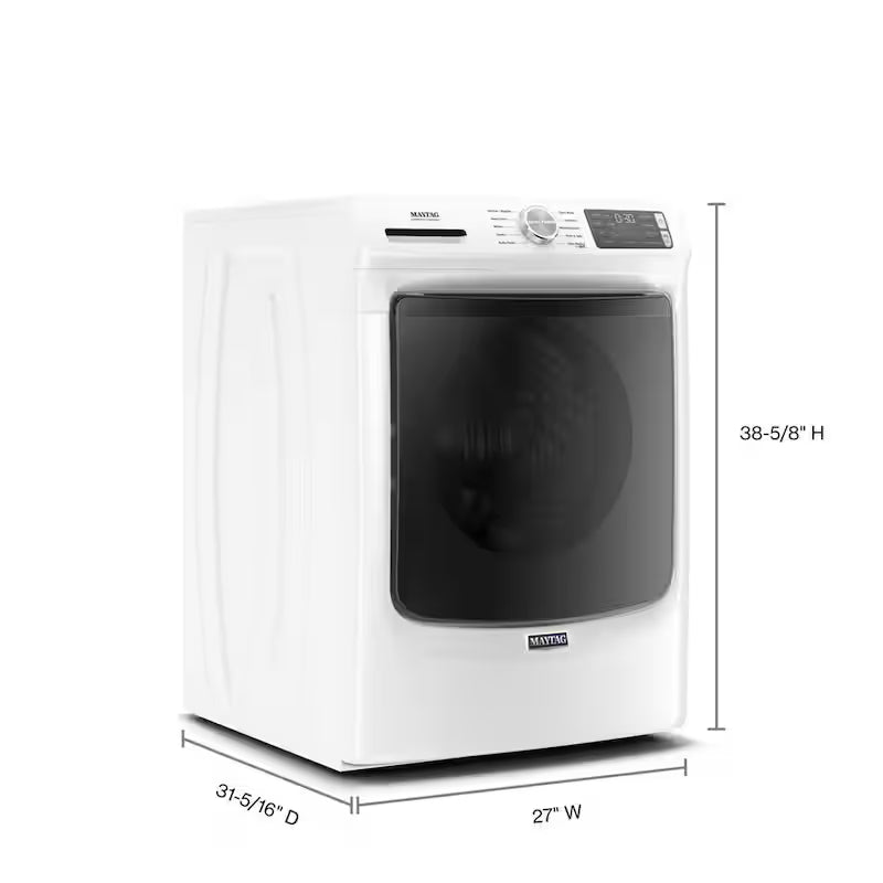 White 4.5 cu. ft. Stackable Front Load Washing Machine V427