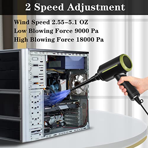 Electric Air Duster 2 Speed 40000RPM Air Blower V774