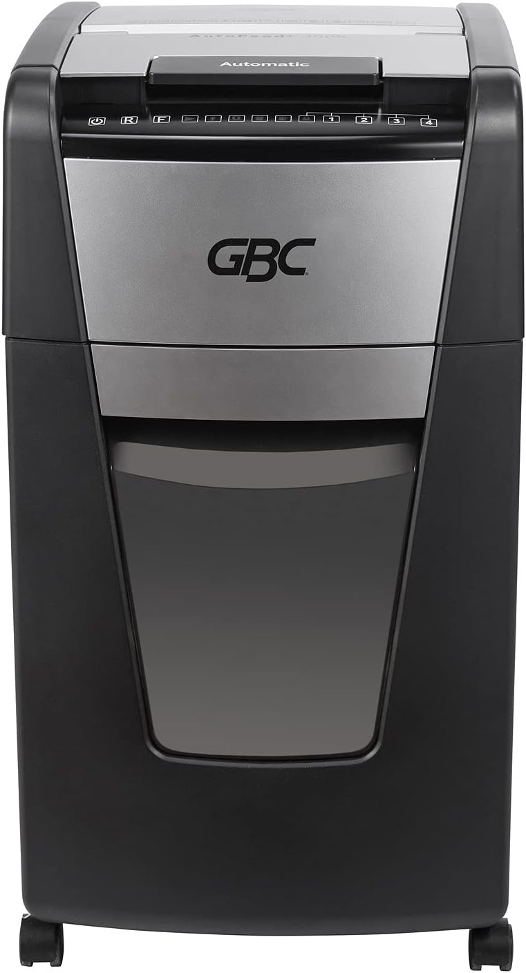 Auto Feed 300 Sheet Capacity Micro-Cut Paper Shredder W234