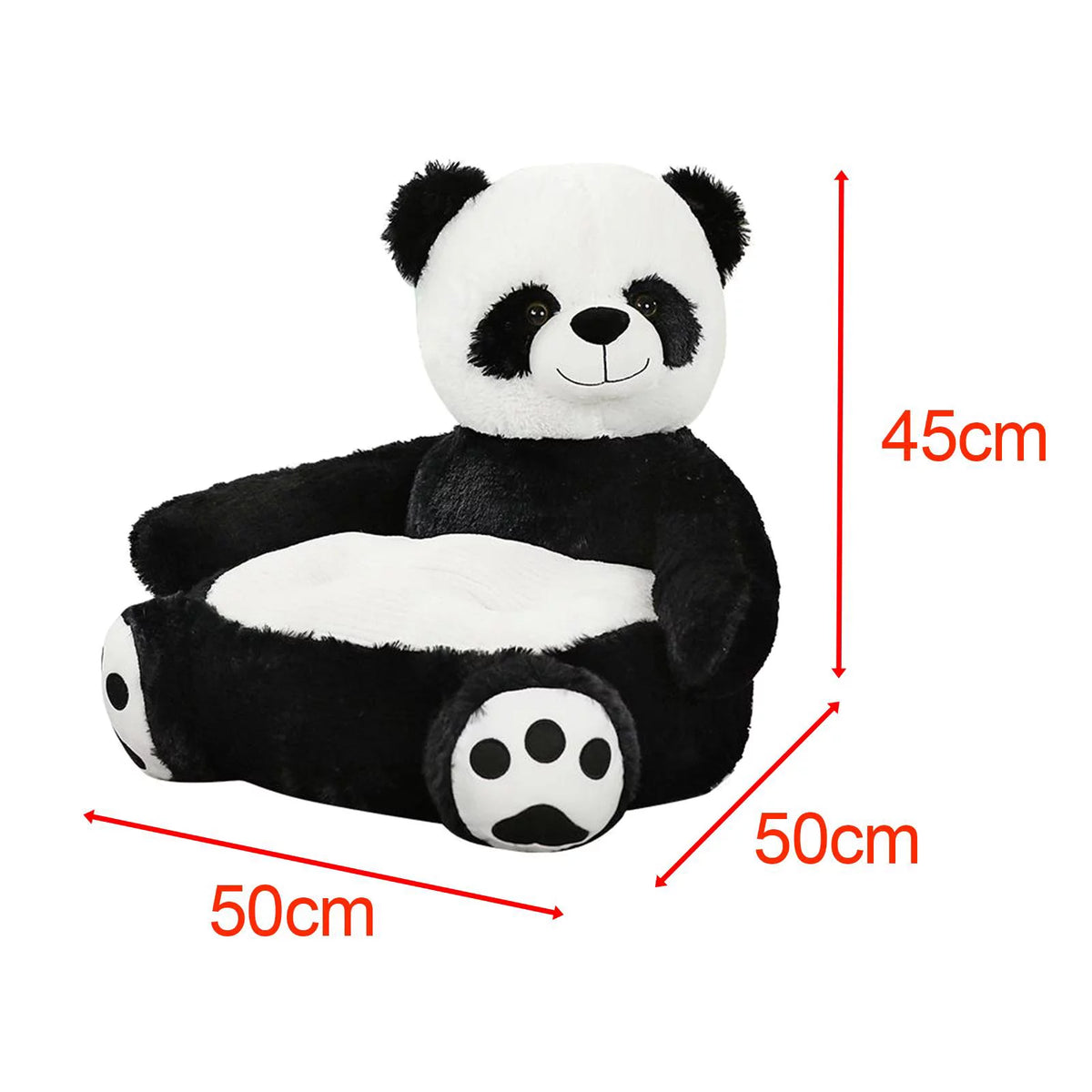 Plush Cartoons Animal Sofa Armrest Chair V864737
