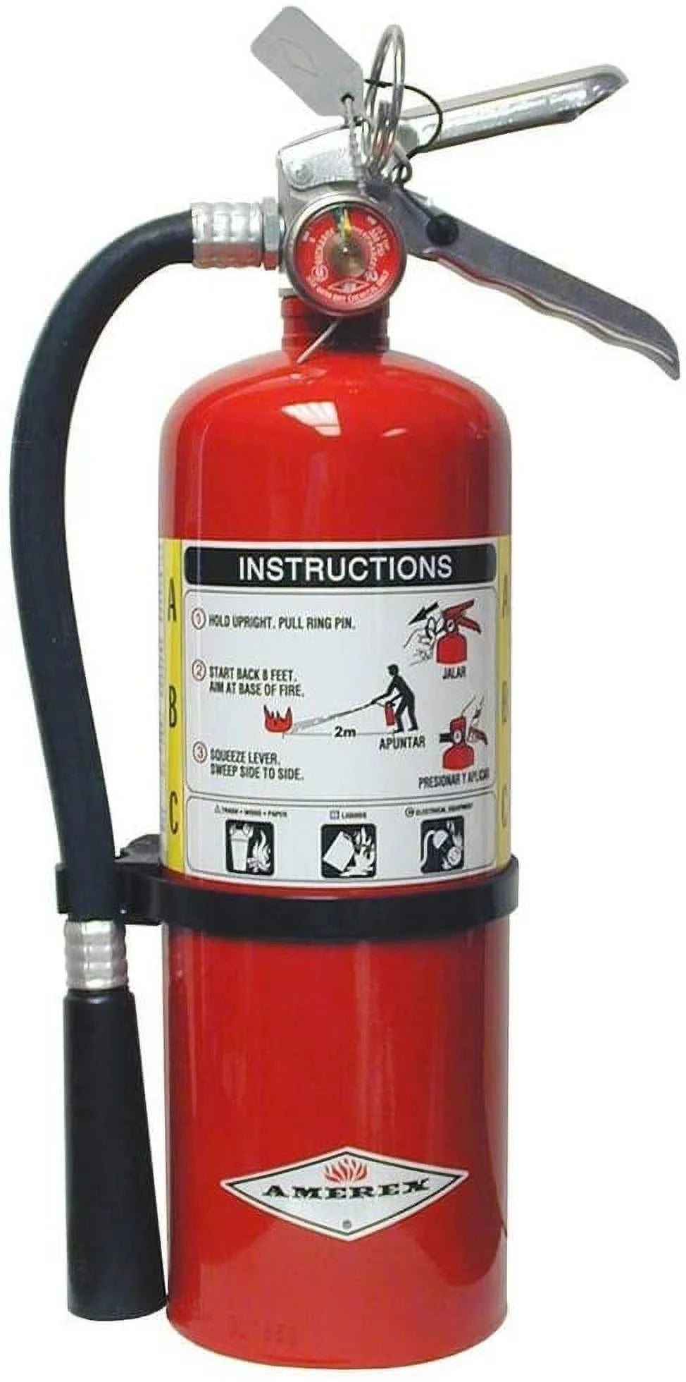 5lb ABC Dry Chemical Fire Extinguisher 6 Pack X985
