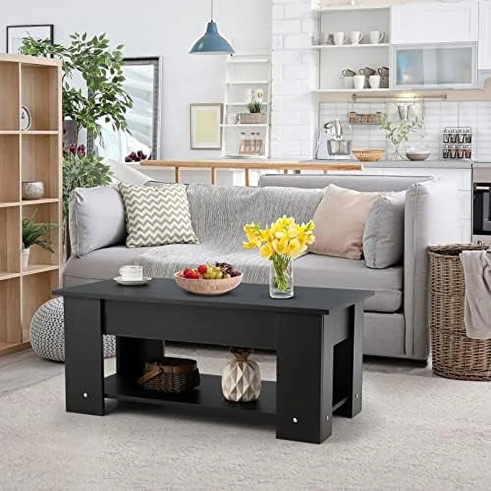 Lift Top Coffee Table with Hidden Compartment N42924