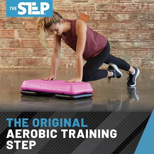 Exercise Step Platform with 2 Risers Y126