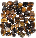 1lb Natural Tumbled Tiger's Eye Stone Gravel N967214