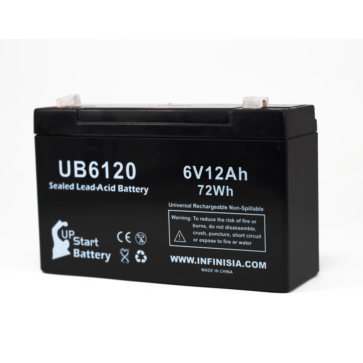 6V 12Ah Sealed Lead Acid Battery P536780