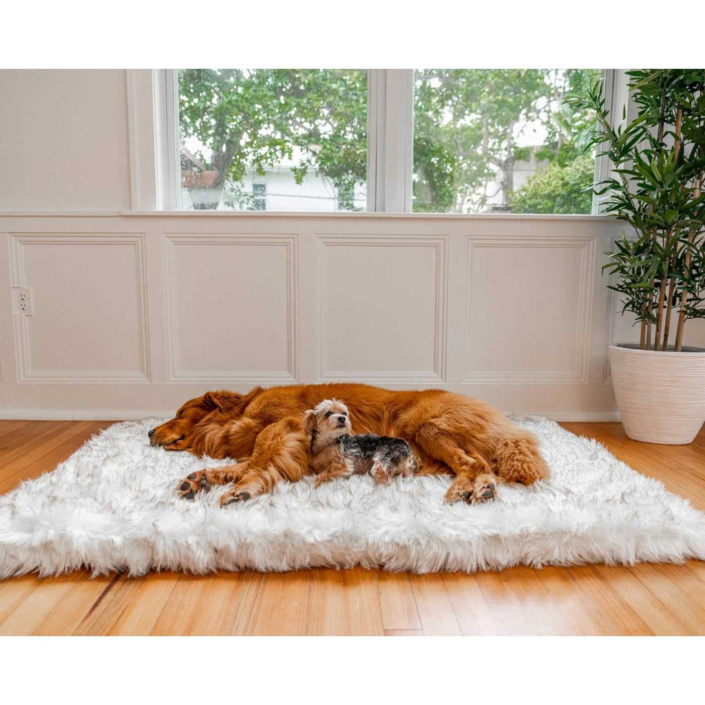 Faux Fur Orthopedic Dog Bed W3000