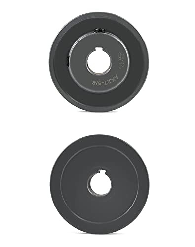 4.25"OD 5/8" Bore Double Groove V-Belt Sheave W14372