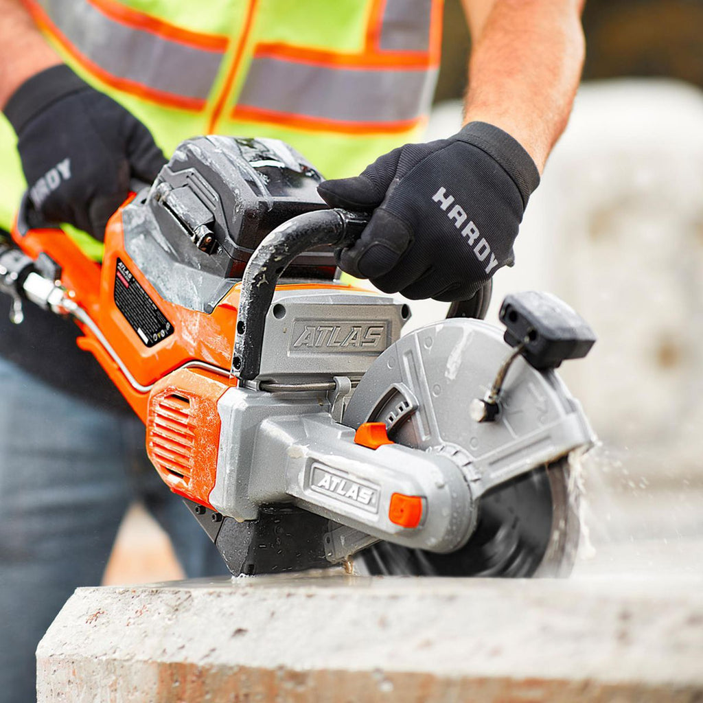 80V Brushless Cordless 9 in. Concrete Cut-Off Saw Kit with 4 Ah Battery and Rapid Charger X40724
