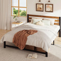 Queen Platform Bed Frame with Headboard E55332