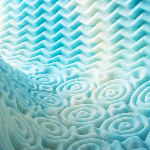 2 Inch Gel Memory Foam Mattress Topper, Full R68661