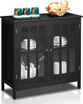White Buffet Cabinet with Storage K408621