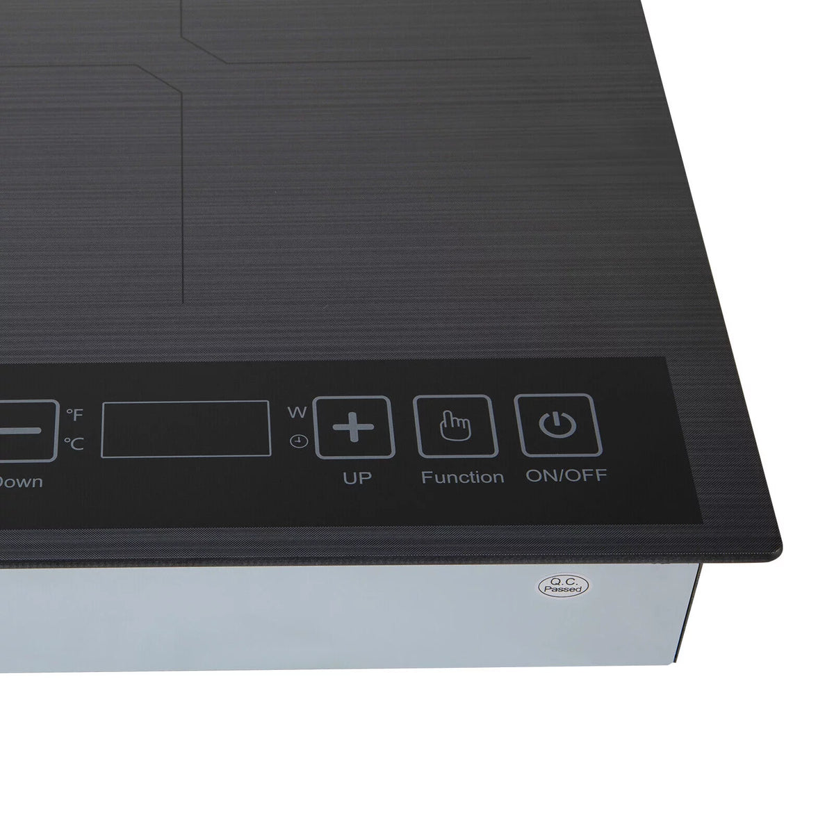 Black 2 Burner Electric Induction Cooktop I12175