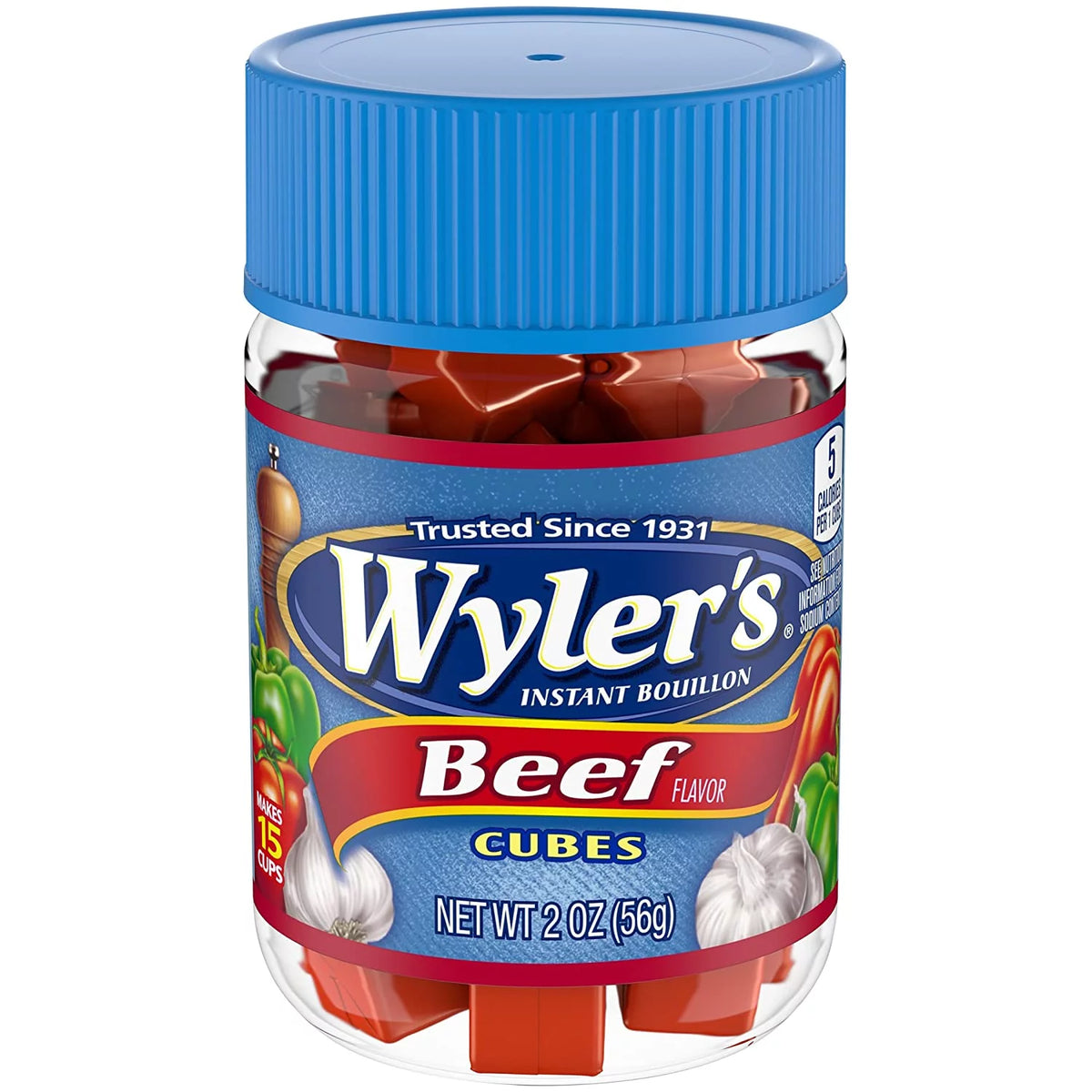 Beef Instant Bouillon Cubes 2 OZ Pack of 12 A3638