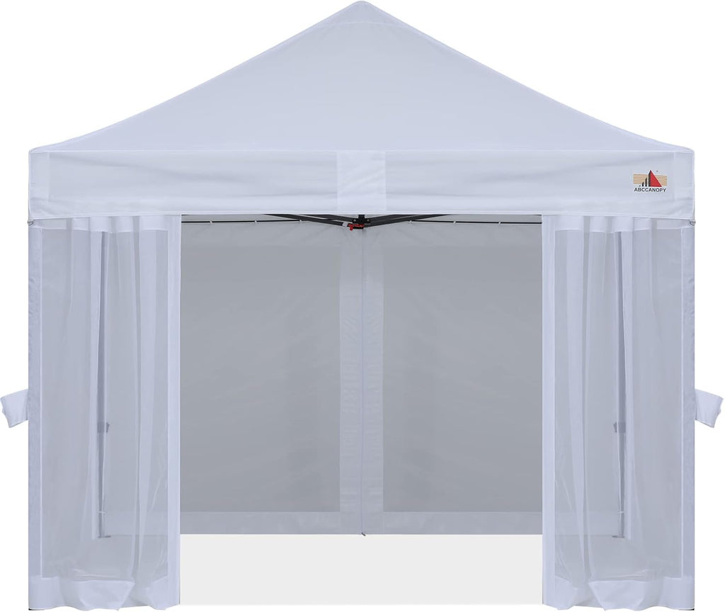 10x10 Pop Up Canopy Tent with Netting Walls L630100