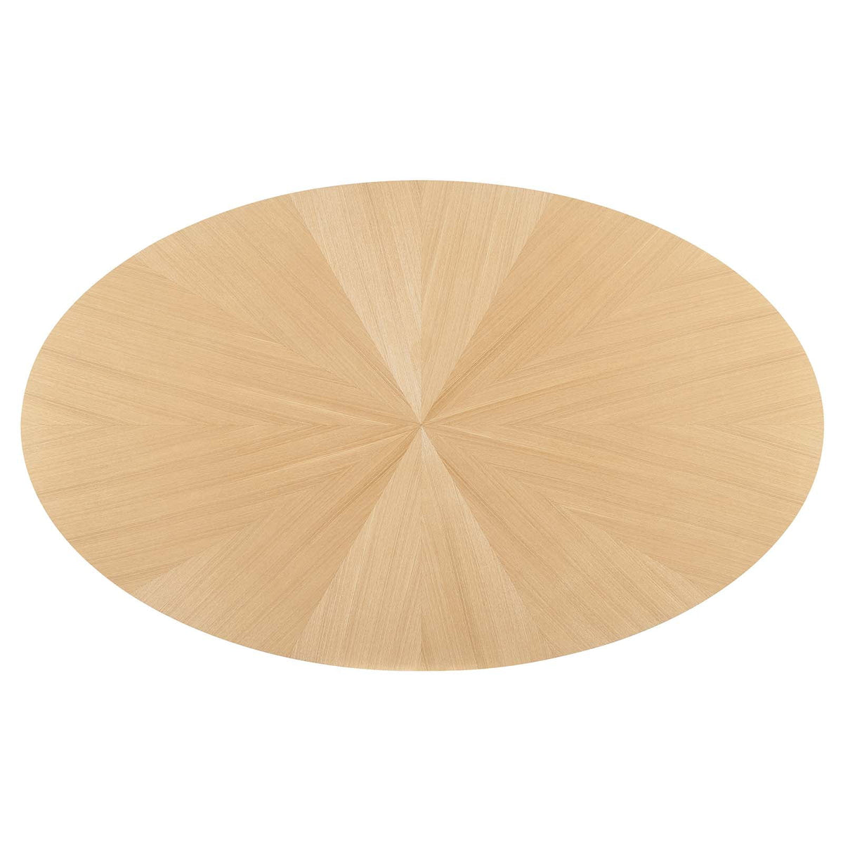 Oak Oval Wood Dining Table V710