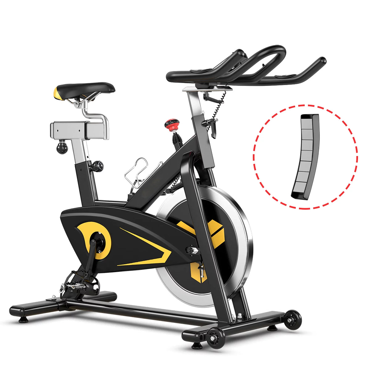 Indoor Cycling Bike Magnetic Exercise Bike Belt Drive R283373