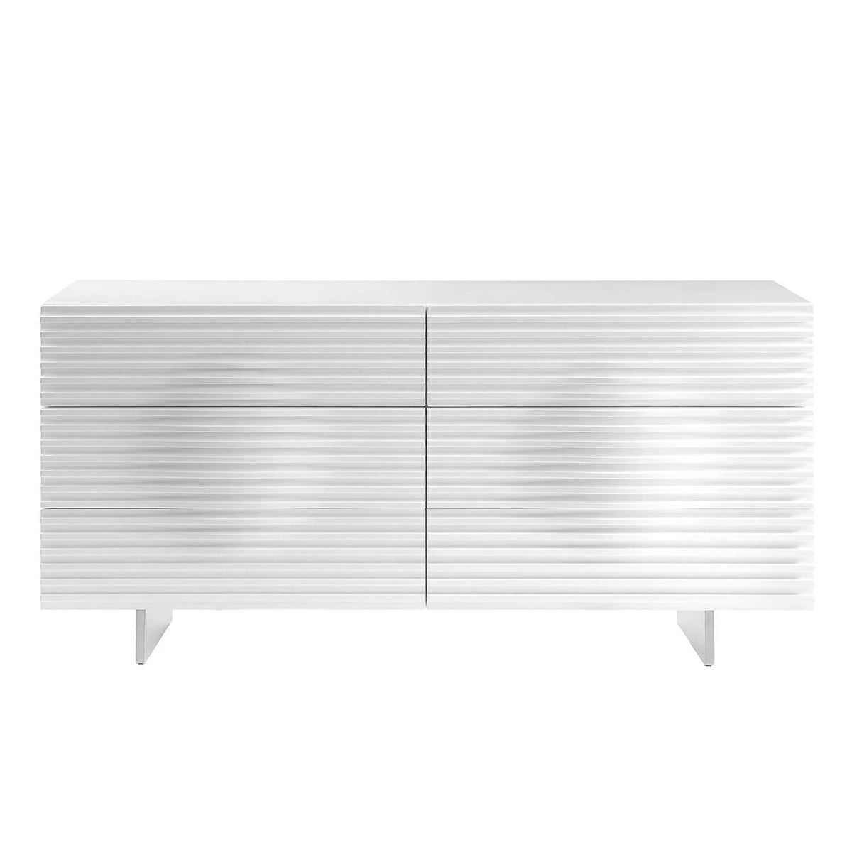 White High Gloss Dresser P73935