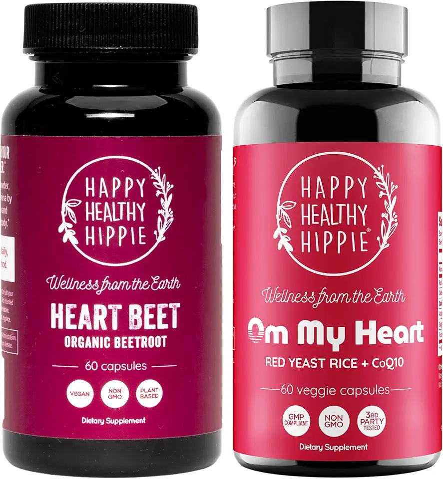 Red Yeast Rice with CoQ10 & Organic Beet Root Capsules U4207