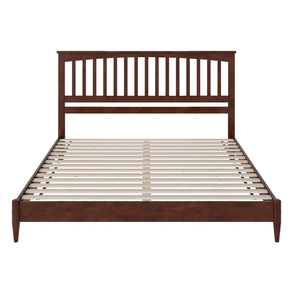 King Solid Wood Low Profile Platform Bed K312