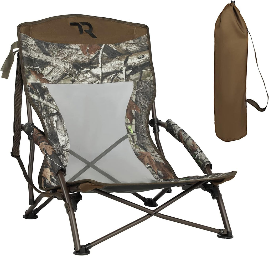 Low-Profile Folding Hunting Chair with Carry Bag P8685