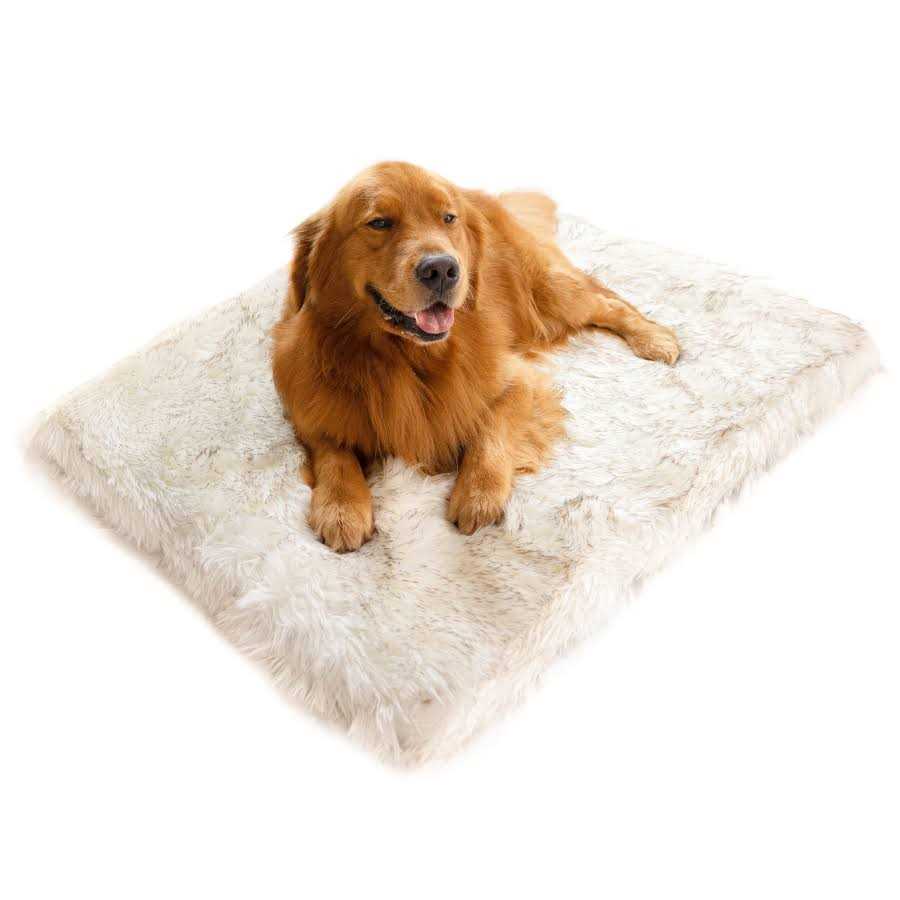 Faux Fur Orthopedic Dog Bed W3000