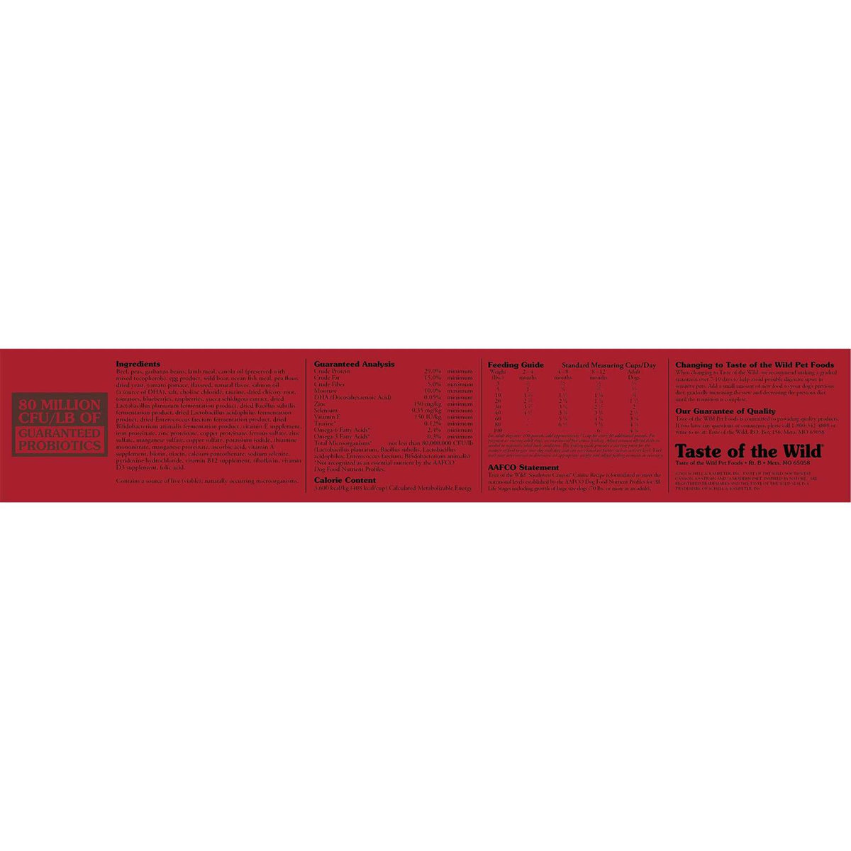 Southwest Canyon Dog Food S228