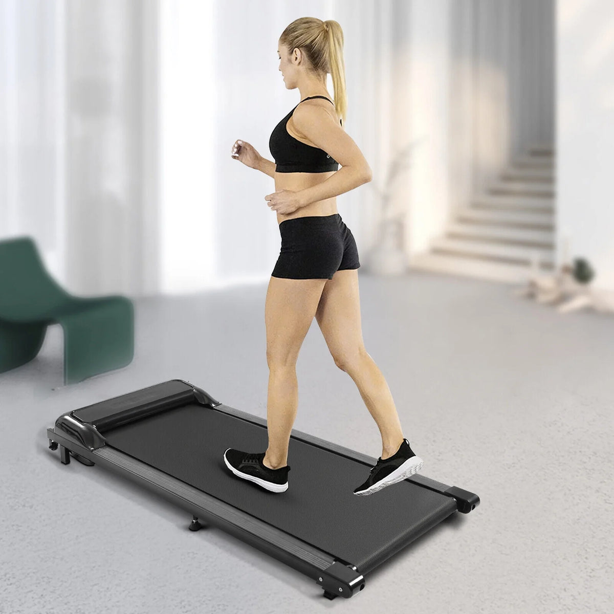 2.25HP 2 in 1 Under Desk Electric Treadmill B1829