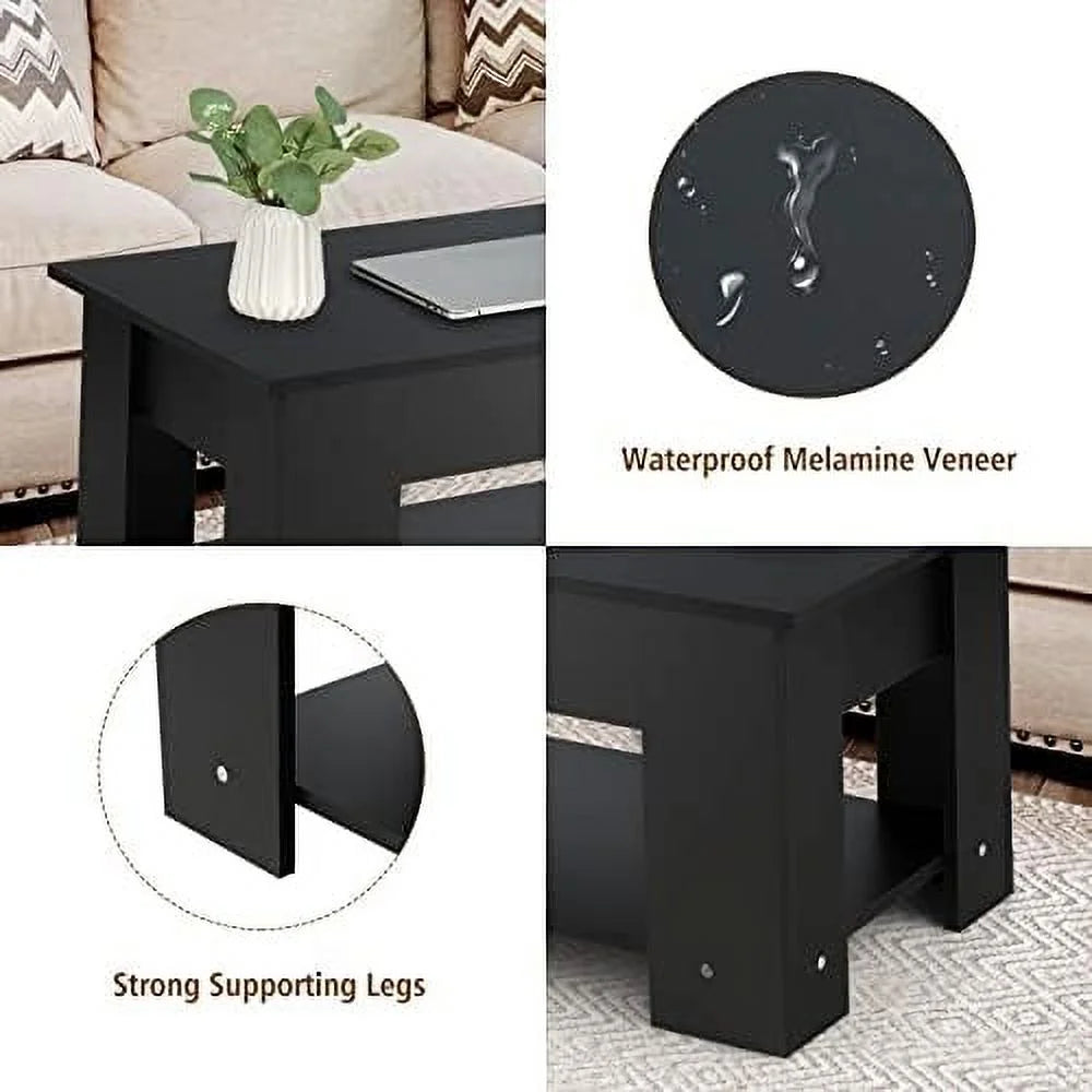 Lift Top Coffee Table with Hidden Compartment N42924