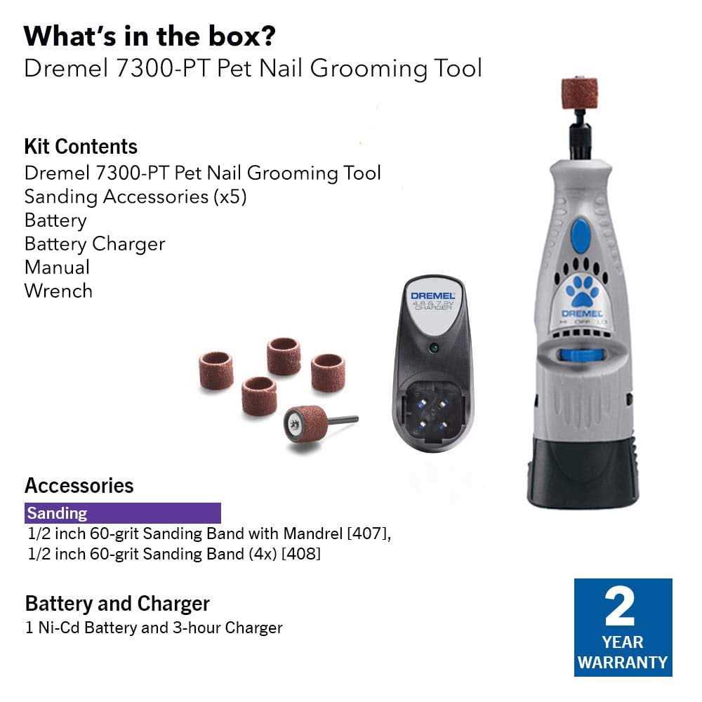 Cordless Pet Nail Grooming Tool P88163