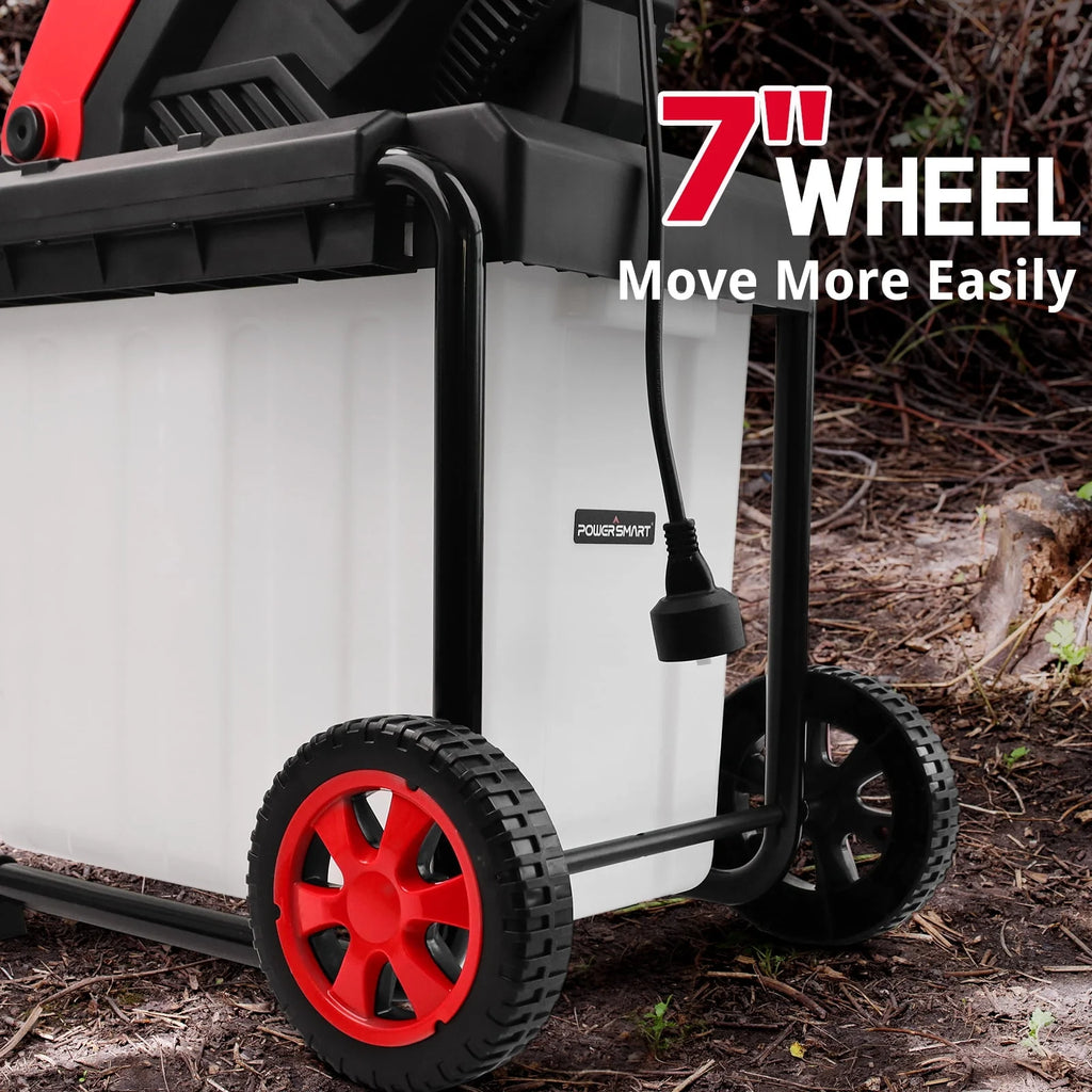 15-Amp Electric Wood Chipper Shredder and Mulcher P515