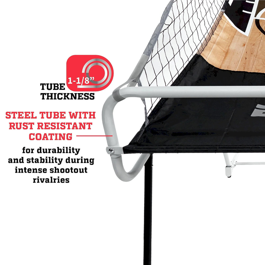 2 Player Fold and Assemble Basketball Game with Polycarbonate Backboard and LED Scoring L705