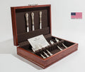 Solid American Cherry Hardwood Flatware Chest R5101