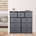 9 Drawer Fabric Storage Dresser P385456