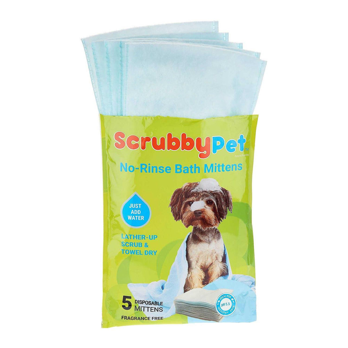 No Rinse Pet Bath Mittens Z997425