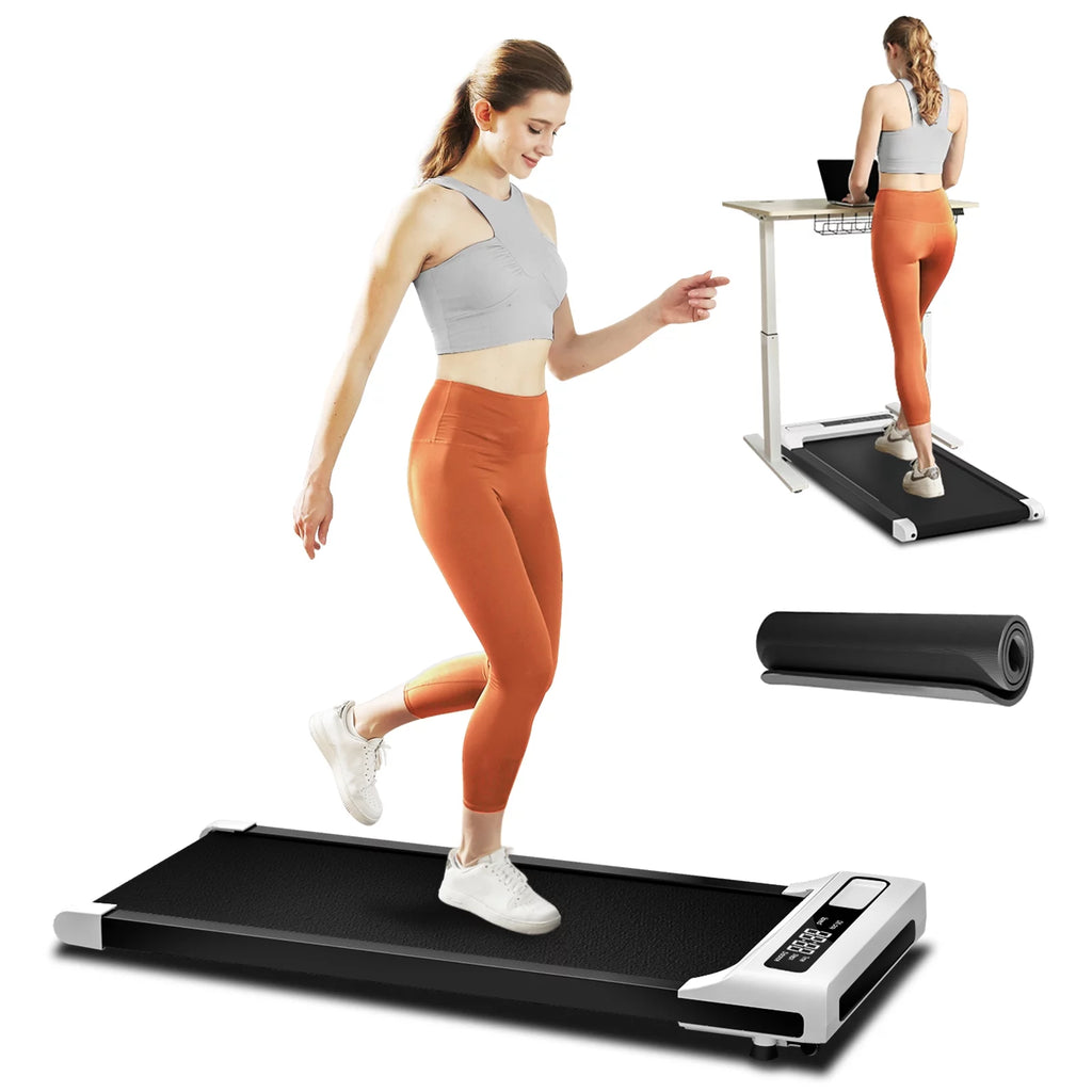 2 in 1 Portable Under Desk Treadmill with Remote Control E4505