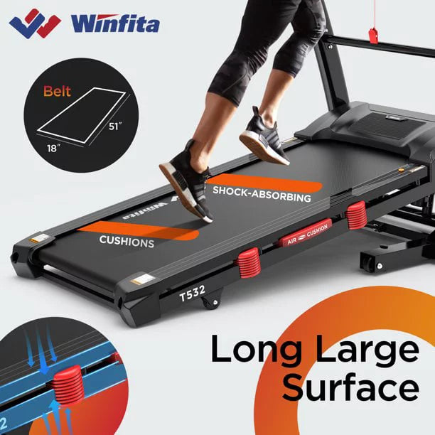 4.5 HP Folding Treadmill J503